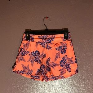 Charlotte Russe Floral Print Shorts